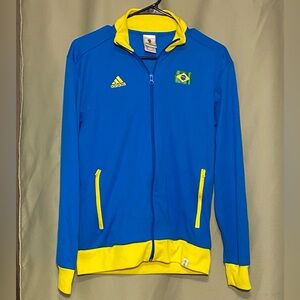 Adidas 2014 Brazil World Cup Rio Official FIFA Men’s Training Soccer Jacket Sz S